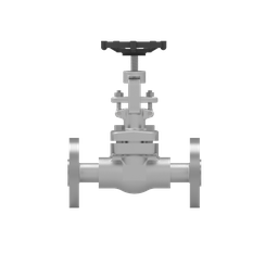 明杆支架式法兰截止阀